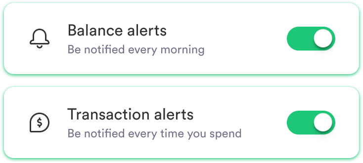 Notification Spot Me